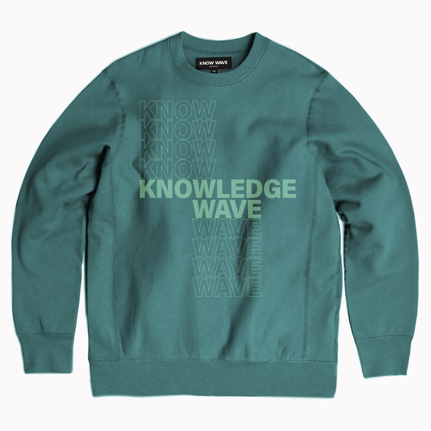 KNOWLEDGE WAVE CREWNECK